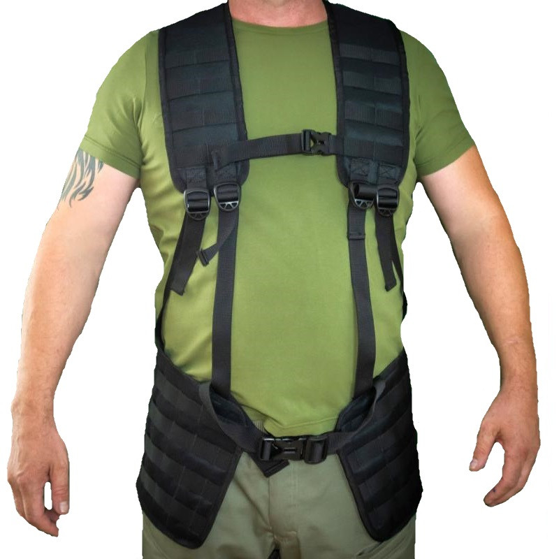 Розвантажувальна система до бронежелету РПС-2 Kirasa чорна (Арт.KI108) Розвантажувальна система до бронежелету РПС-2 Kirasa чорна (Арт.KI108)