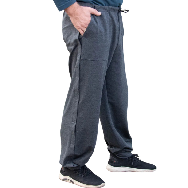 Адаптивні штани при травмуванні, двунитка Kirasa антрацит (Арт KI4220)