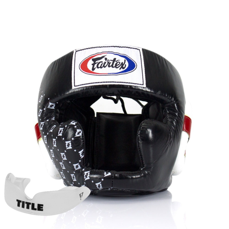 Боксерський шолом Fairtex HG10 Black XL