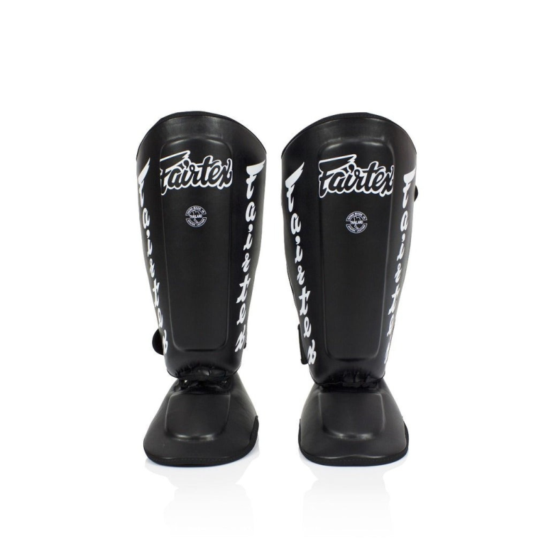 Захист гомілки та стопи Fairtex SP7 Shin Pads Black M