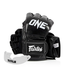 Рукавиці для ММА Fairtex FGV12 ONE Black M