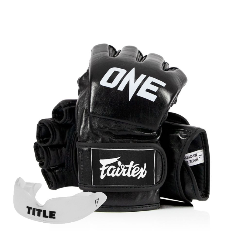 Рукавиці для ММА Fairtex FGV12 ONE Black L