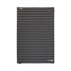 Туристичний надувний матрац Mobi Garden Taurus для двох, 9 см, з чохлом та вбудованим насосом grey