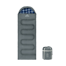 Спальний мішок з капюшоном Naturehike Clear Sky HL500 CNK2450WS042, сірий