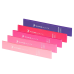 Фітнес резинки набір із 5шт. 4yourhealth Mini Band Fitness 2662 (від 1 до 20кг.) рожевий