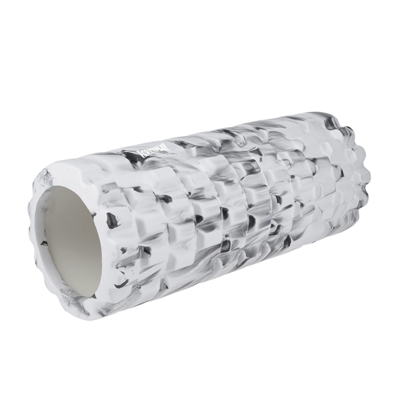 Масажний ролик (роллер) PowerPlay 4025 Massage Roller Сіро-чорний (33x15см.)