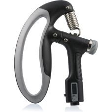 Еспандер кистьовий з лічильником PowerPlay PP-4403 з регульованим навантаженням 10-100 кг. Чорний