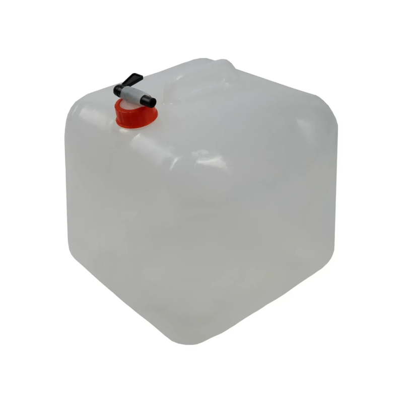 Складана прозора каністра для води з краном Tribe Water Carrier 15 л (T-MA-0019-transparent) Складана прозора каністра для води з краном Tribe Water Carrier 15 л (T-MA-0019-transparent)