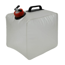 Складана прозора каністра для води з краном Tribe Water Carrier PVC 15 л (T-MA-0021-transparent)