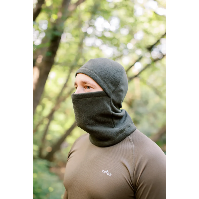 Балаклава флісова Tribe Fleece Balaclava T-KF-0021 OS, olive