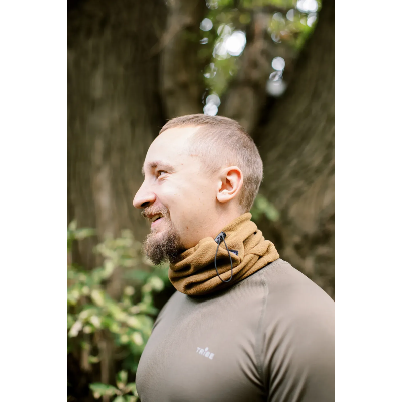 Пов“язка флісова Tribe Neck Warmer з затяжкою T-KF-0020-coyote