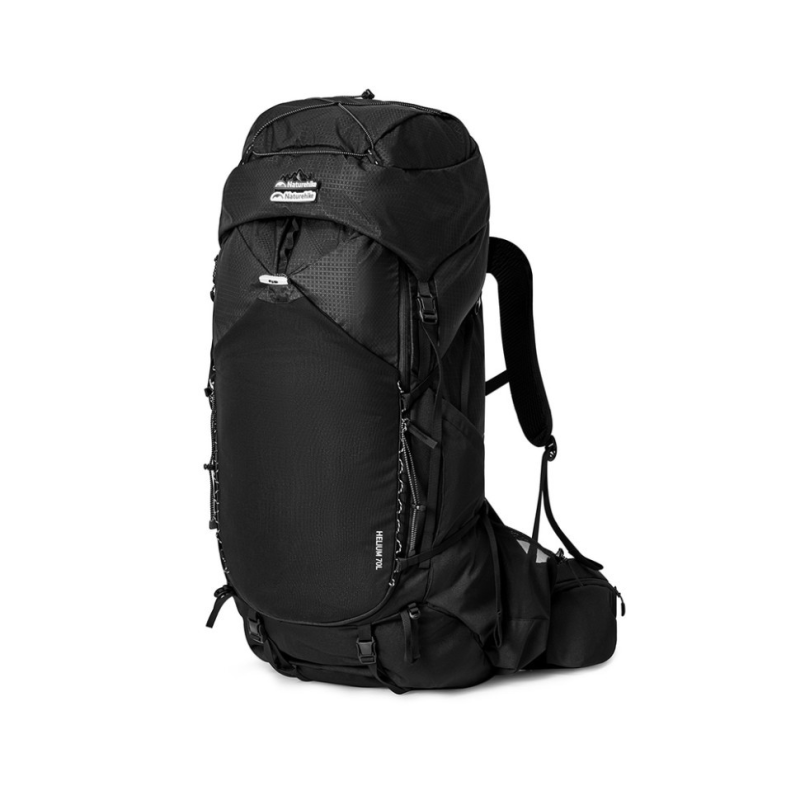 Рюкзак туристичний Naturehike Helium CNK2450XB014, 70 л, чорний, L