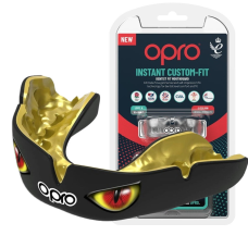 Капа OPRO Instant Eyes доросла (вік 11+) Black/Red (art.102524002)