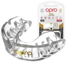 Капа OPRO Gold дитяча (вік до 10р.)  Clear (art.102505007)