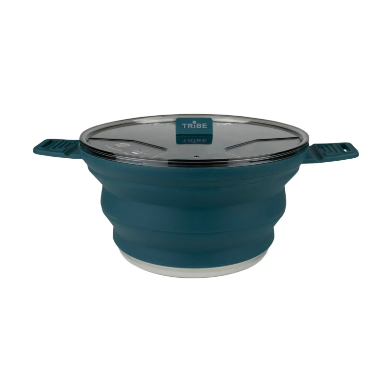 Каструля Tribe Collapsible Pot 2,5 л силіконова T-FF-0025-ocean