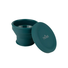 Стакан Tribe Collapsible Shot 90 мл з кришкою силіконовий T-FF-0030, ocean