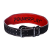 Пояс для важкої атлетики PowerPlay 5085 шкіряний Чорно-Червоний XS
