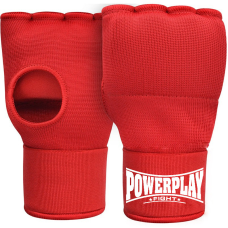 Бинти-рукавиці PowerPlay 3096 з гелевими подушечками Червоні L