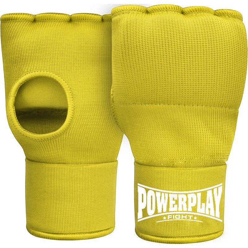 Бинти-рукавиці PowerPlay 3096 з гелевими подушечками Оливкова L