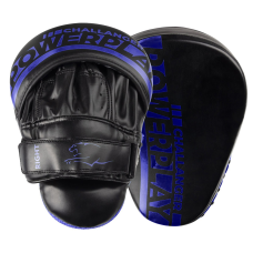 Лапи боксерські PowerPlay 3041 Challanger Чорно-Сині PU [пара]