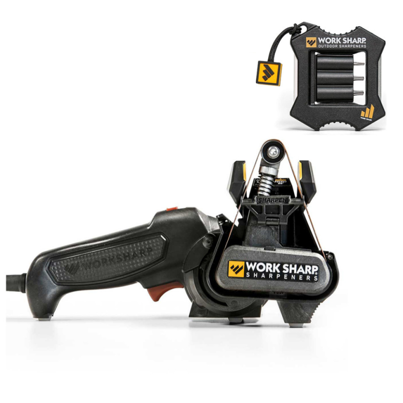 Акційний набір Work Sharp Точилка електрична WSKTS2-I + Точилка механічна Micro WSEDCMCR